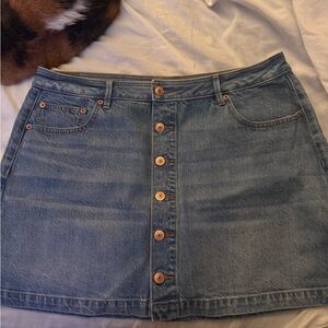 American Eagle Outfitters Blue Denim Skirt